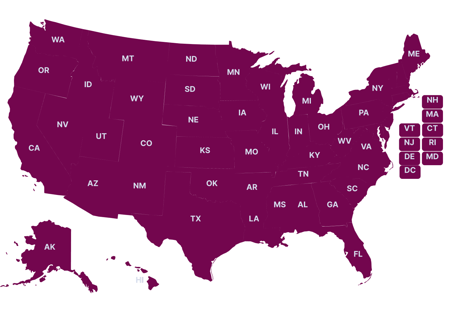 map usa